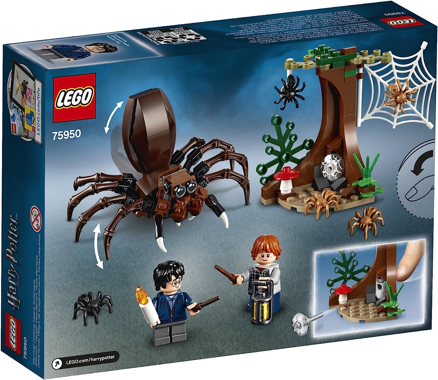 Harry potter 2025 aragog's lair lego