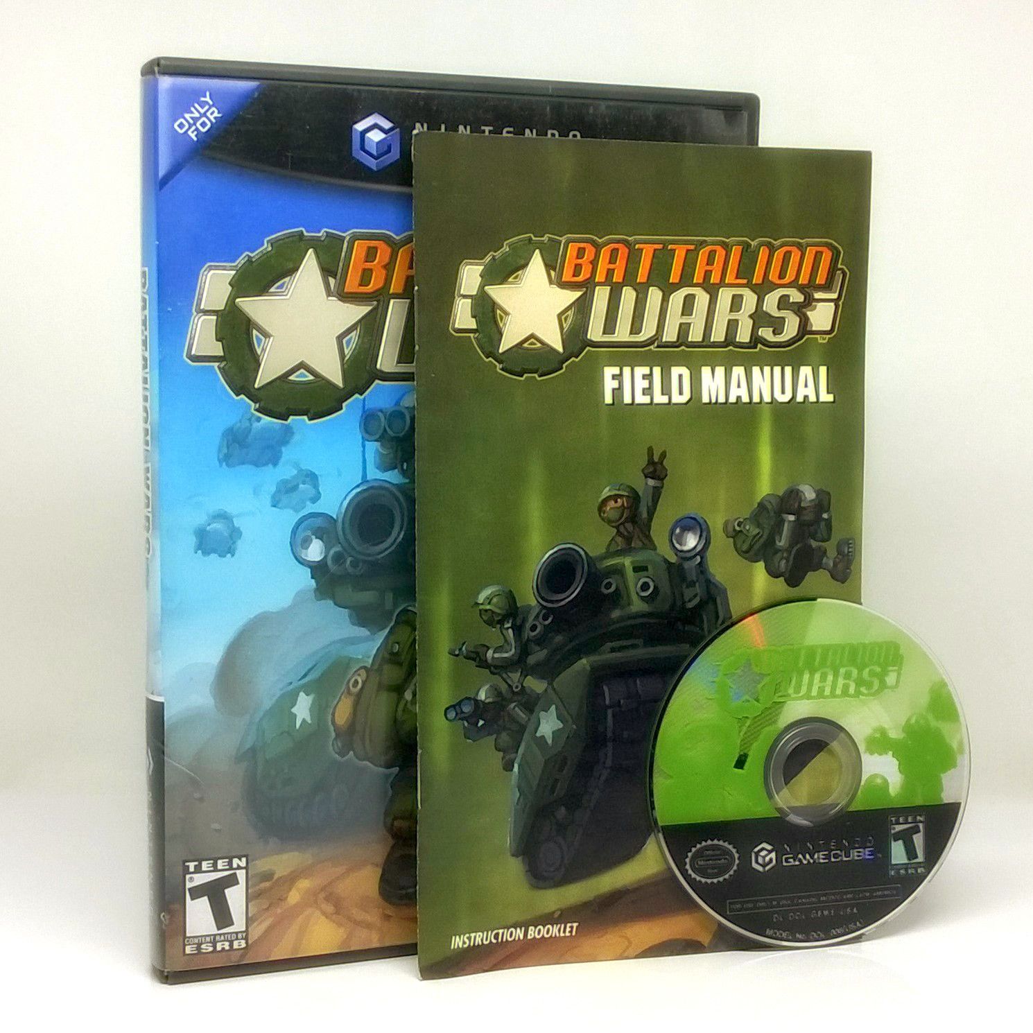 Battalion Wars - Nintendo GameCube Game Blockbuster Box hot Variant