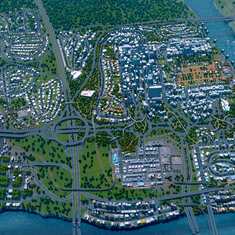 Cities: Skylines PC Game Steam Digital Download