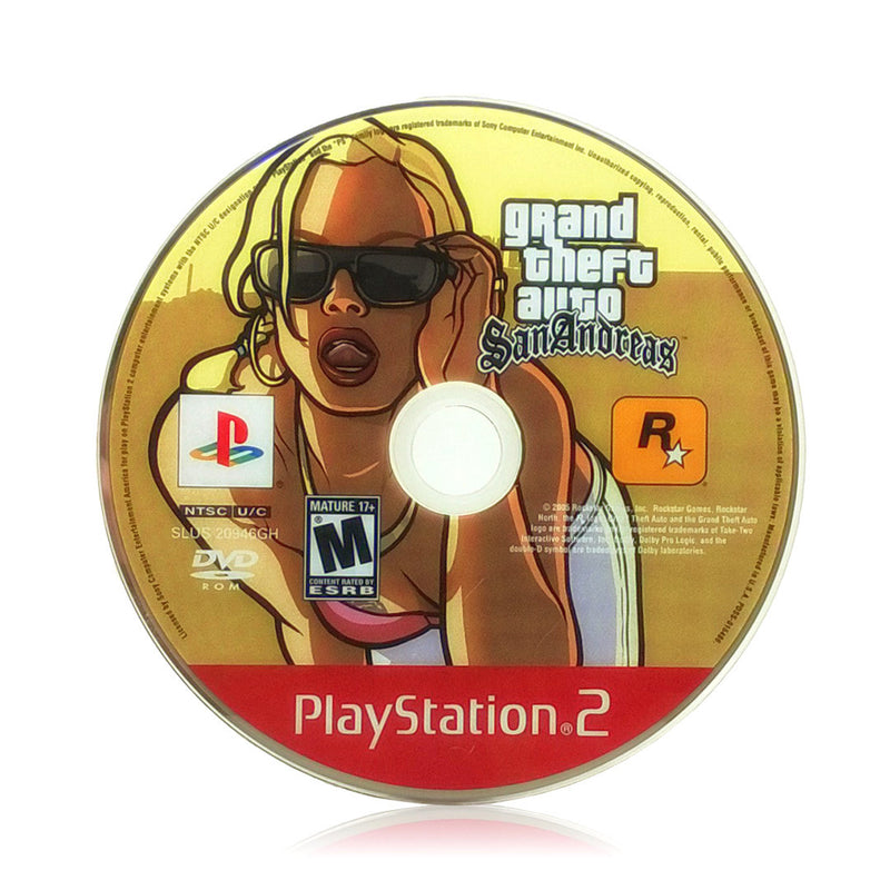 Grand Theft Auto: San Andreas Sony PlayStation 2 Game