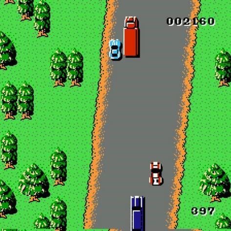 Spy Hunter NES Nintendo Game - Screenshot