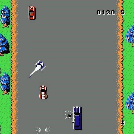 Spy Hunter NES Nintendo Game - Screenshot