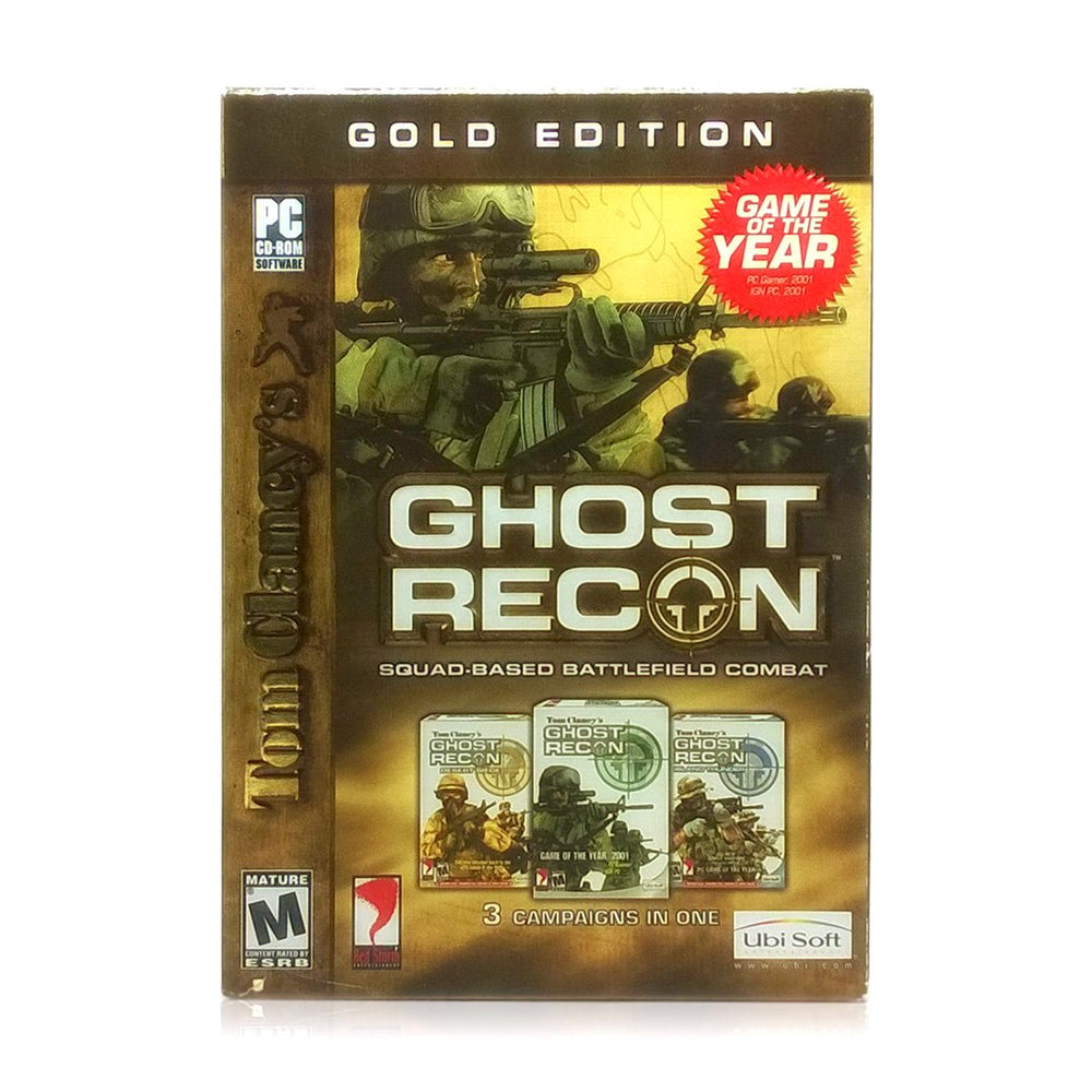 Tom Clancys Ghost Recon Gold Edition Pc Cd Rom Game