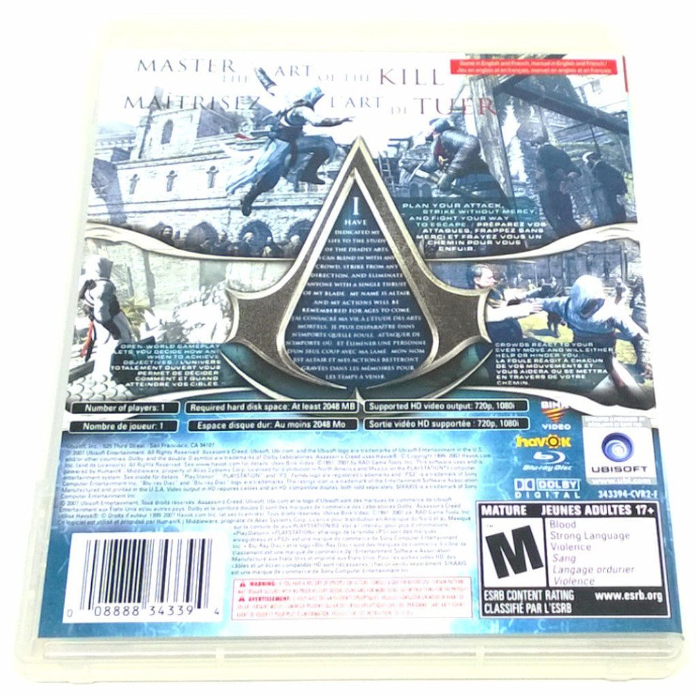 Assassin S Creed Greatest Hits For Playstation 3