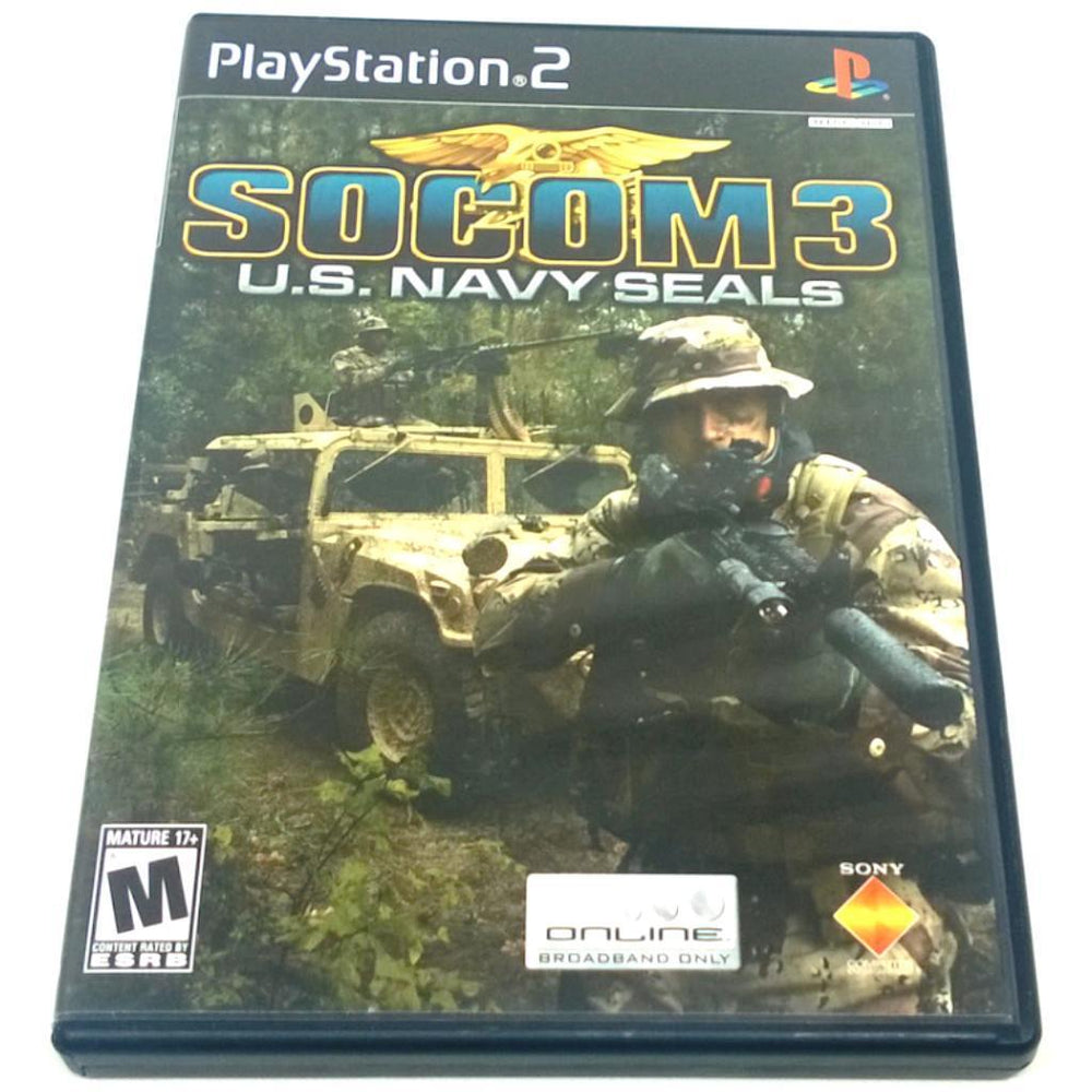 SOCOM 3: U.S. Navy SEALs for PlayStation 2 (PS2)