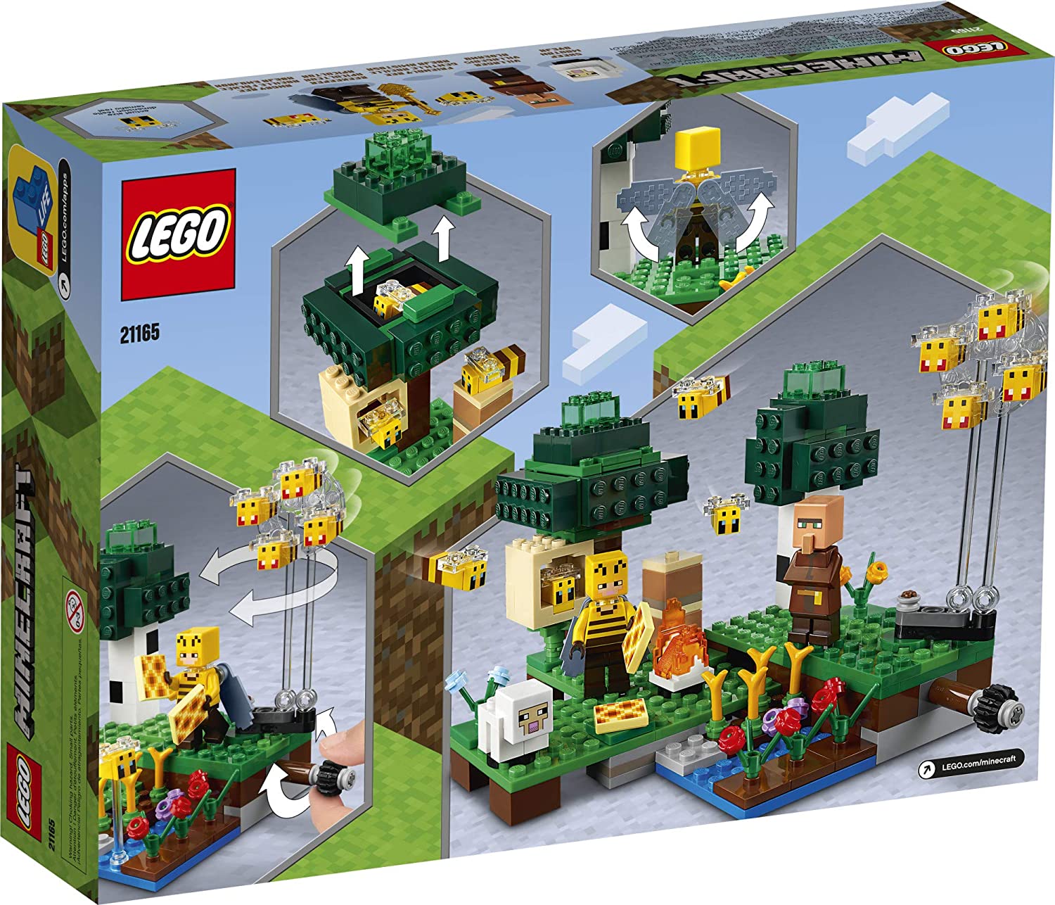 LEGO Minecraft The Bee Farm 21165 Building Kit