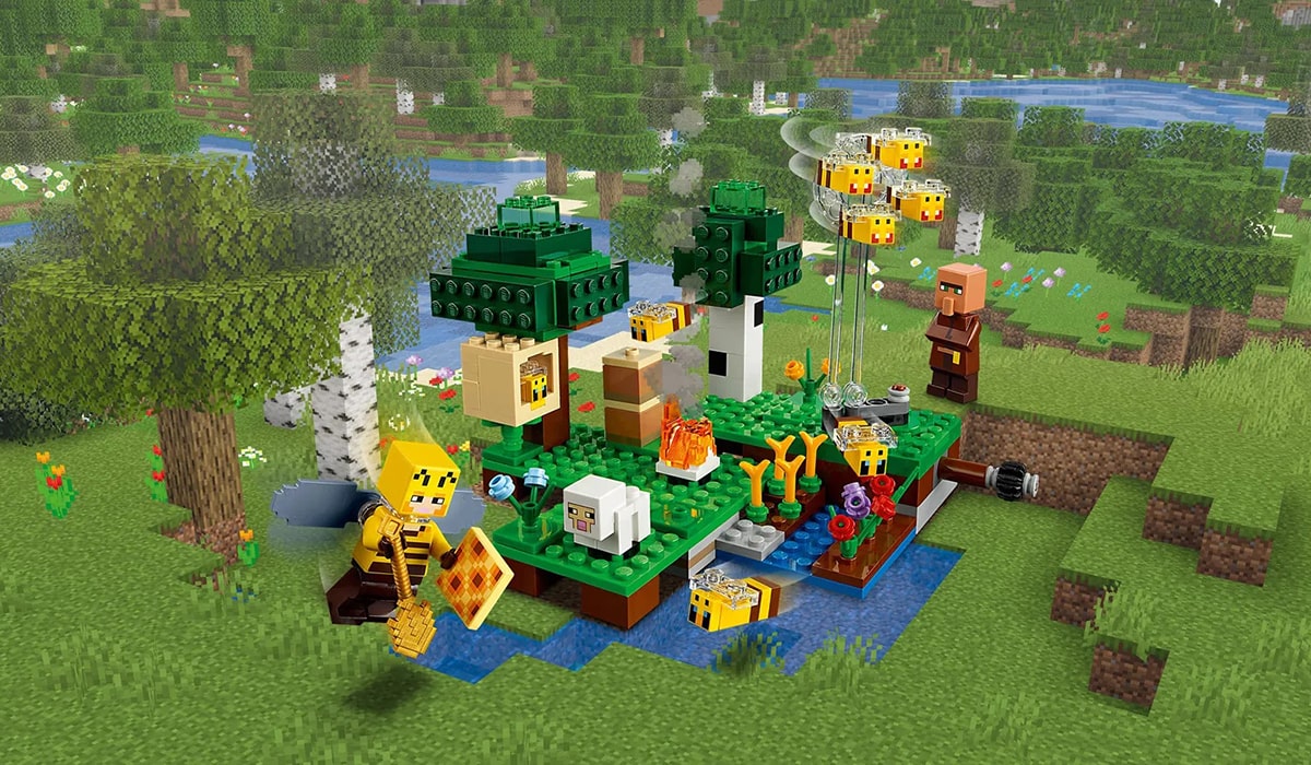 The bee best sale farm lego minecraft